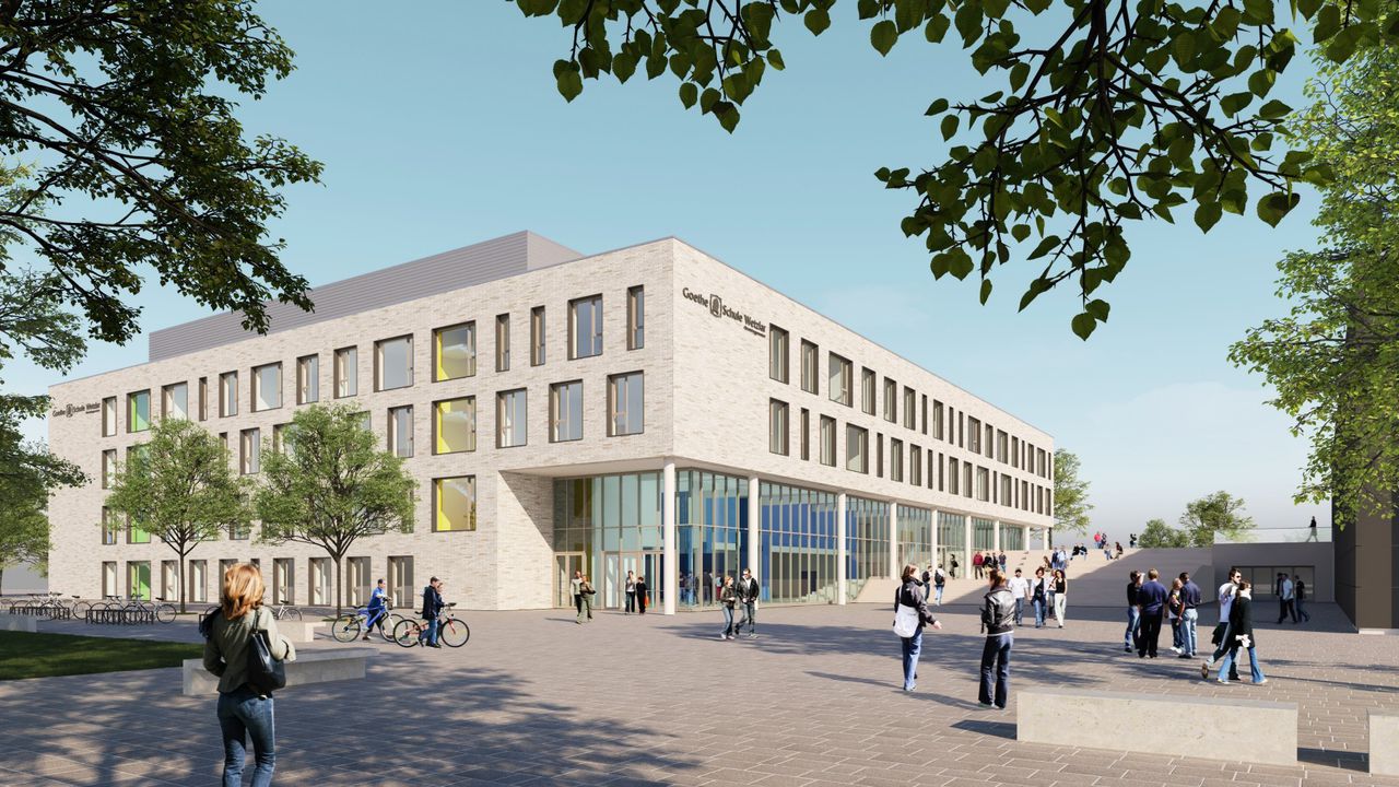 Schulzentrum Wetzlar Abbruch und Neubau Freischlad & Partner